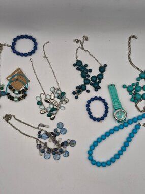 Assorted Jewelry Lot – Mixed Styles – Necklaces, Bracelets, Earrings & More